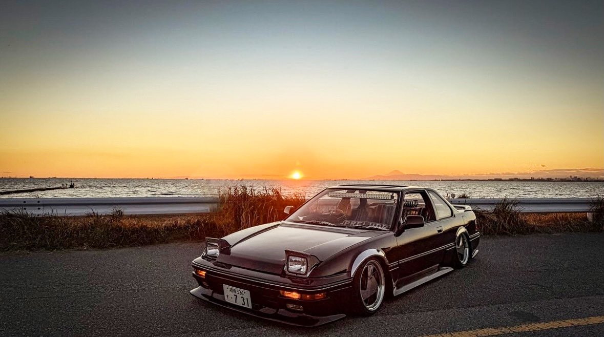 #saturdaynight 
ロケーションもイベントの雰囲気も最高でした
#honda #hondaprelude #prelude #preludepower #preludenation #preludesociety #prelude3g #ba4prelude #ba5prelude #ba5 #oldschool #oldschoolhonda #lowrider #lowridercompact #lowridereuro #kaminari #jimhead #usdm #tintoy13