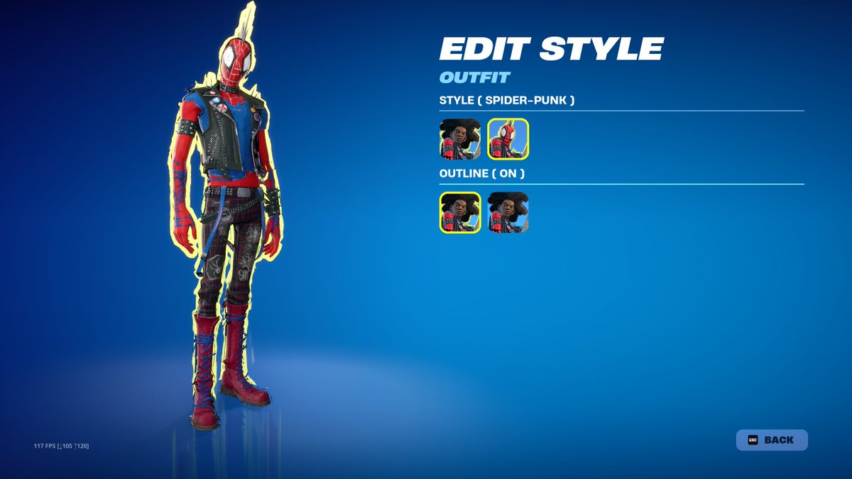 ShiinaBR's tweet image. ALL NEW SPIDER-VERSE SKINS INGAME 🔥
