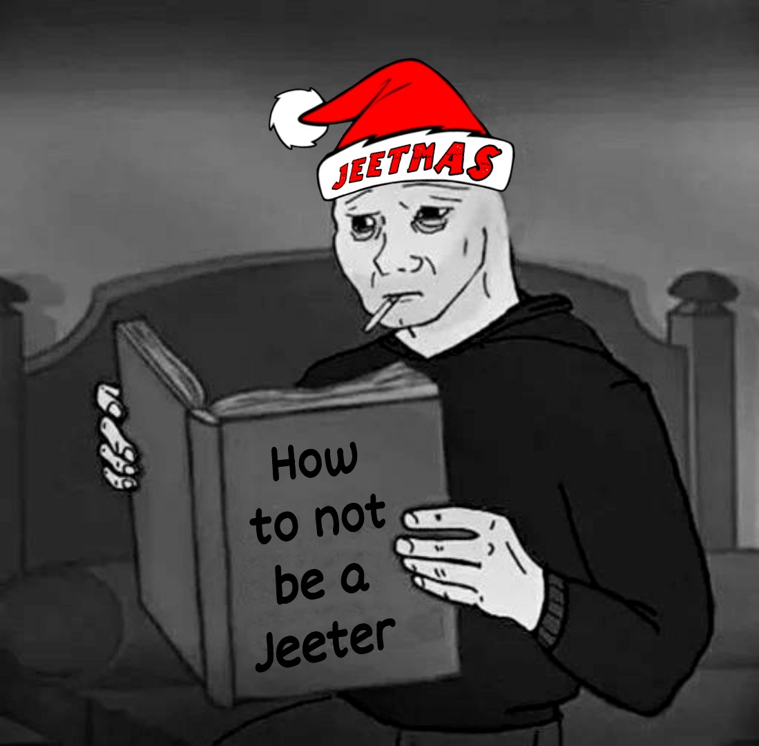 MerryJeetmas_'s tweet photo. Jeetmas Traditions: What's your favorite holiday tradition? Decorating the tree with $JEETMAS ornaments? Singing Jeetmas carols? HODLing through the night? https://t.co/XMJmHe5YZx
