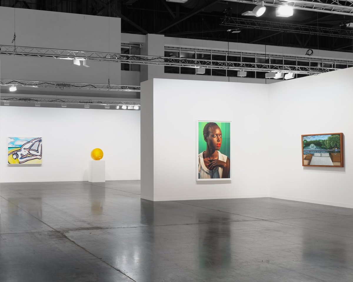 AlmineRech's tweet photo. Come and visit our #boothD20 for this year’s #ArtBaselMiamiBeach until December 8!
#AlexIsrael #KennyScarf #ChloeWise #LaurieSimmons #ScottKahn #KeitaMorimoto #DeWainValentine #NathanielMaryQuinn #TomWesselmann #AlmineRech https://t.co/PDj7lOiXes