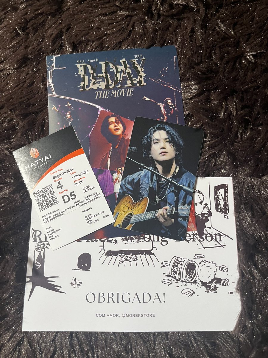 ctieyoonie's tweet image. 💌Feedback positivo para a @morekstore que enviou todas as minhas coisas muito bem embalada! Foram compras tranquilas, More foi super compreensiva comigo e sempre com uma comunicação assertiva. Obrigada por esse super mail, Lala! 💜💜💜💜