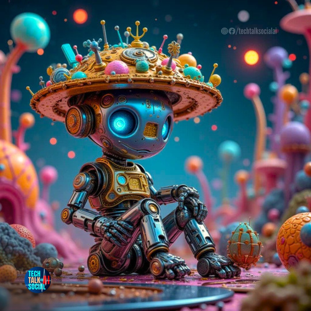TechTalkSoclAi's tweet photo. AI-generated Image, Gypsy Robot
@TechTalkSoclAi
https://t.co/b4degtcNUW
#AI #aiart #midjourney #dalle3 #stablediffusionart #techtalksocialai #omardgmark #aiartist #aiartdaily #gypsy #surreal #robot https://t.co/OQsSP4jszT