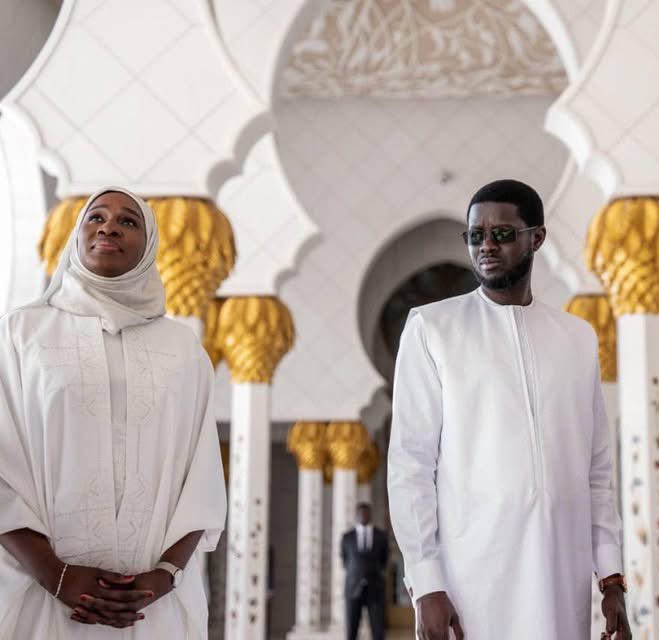 Monsieur et Madame Diomaye Faye 🤍🥰