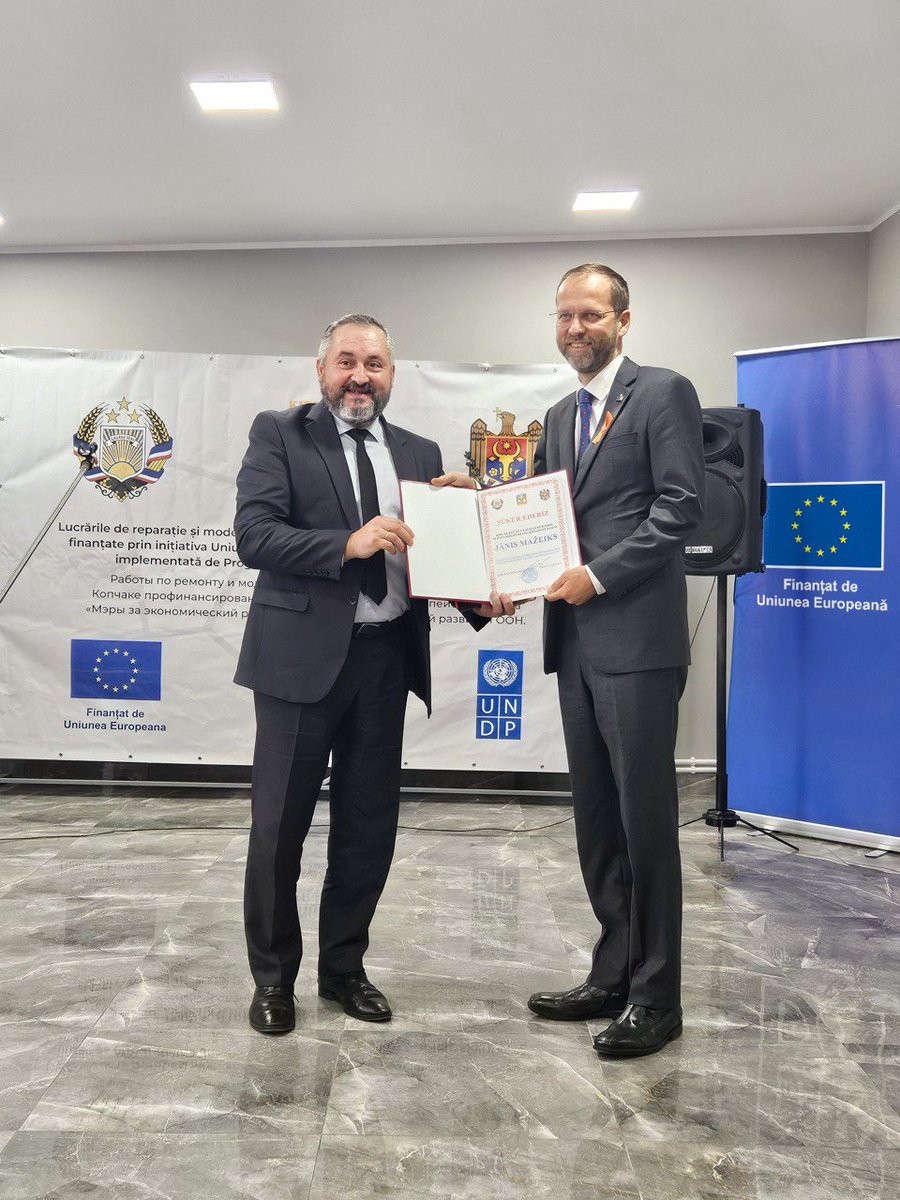 EUinMoldova's tweet photo. At #Copceac in Gagauz Yeri, 🇪🇺funding enabled renovations for a multifunctional social services centre supporting seniors, persons with disabilities & 🇺🇦refugees.
✅ Thermal insulation, biomass heating, & upgraded facilities.
🔗 https://t.co/NGcxqzIGga https://t.co/Pziv5uvqCD