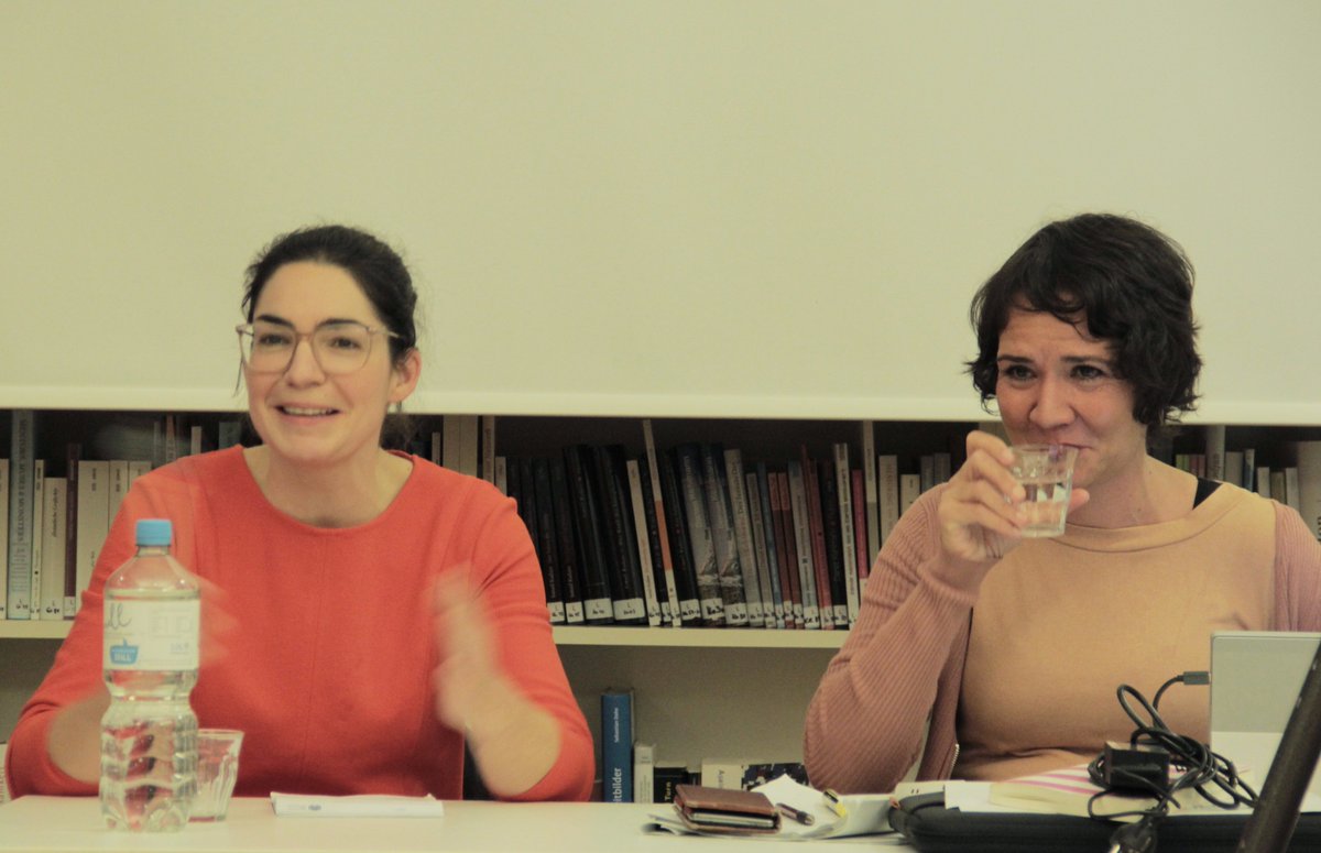 Impressions from Marlene Meuers #AuerbachLecture "Accelerated media world and exclusive aesthetic perception. Attention economies in literature and art from Romanticism to the post-digital age"