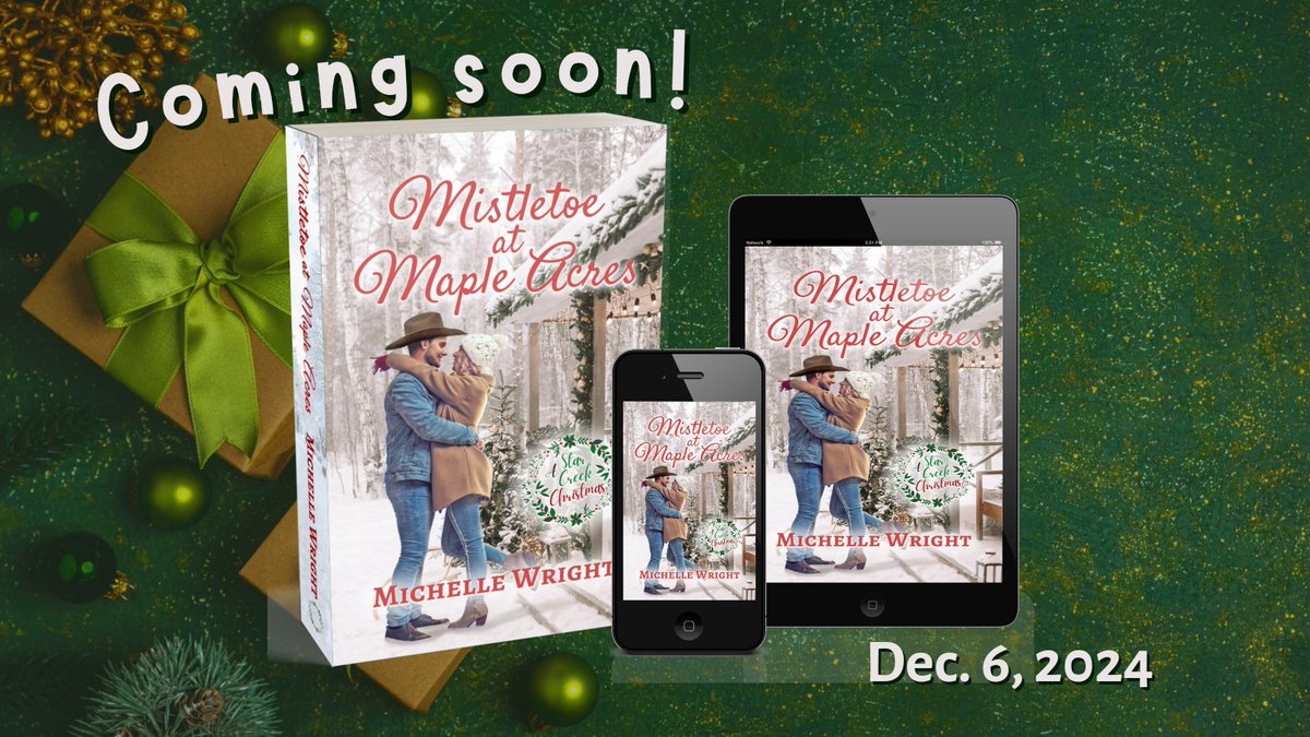 Coming soon to an Amazon near you!😍📚🎄 Sweet Christian romance, festive shenanigans, Hallmark-like vibes, makes a great Christmas gift. storyoriginapp.com/universalbookl…

#NewBook #ChristmasIsComing