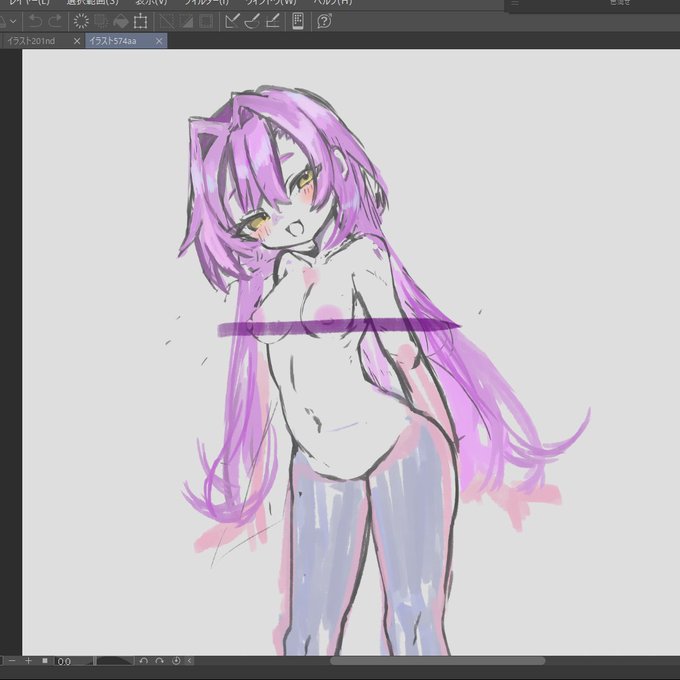 毒にも薬にもならないラフのらくがきがかわいくできた
とくに何にもならないよ! 