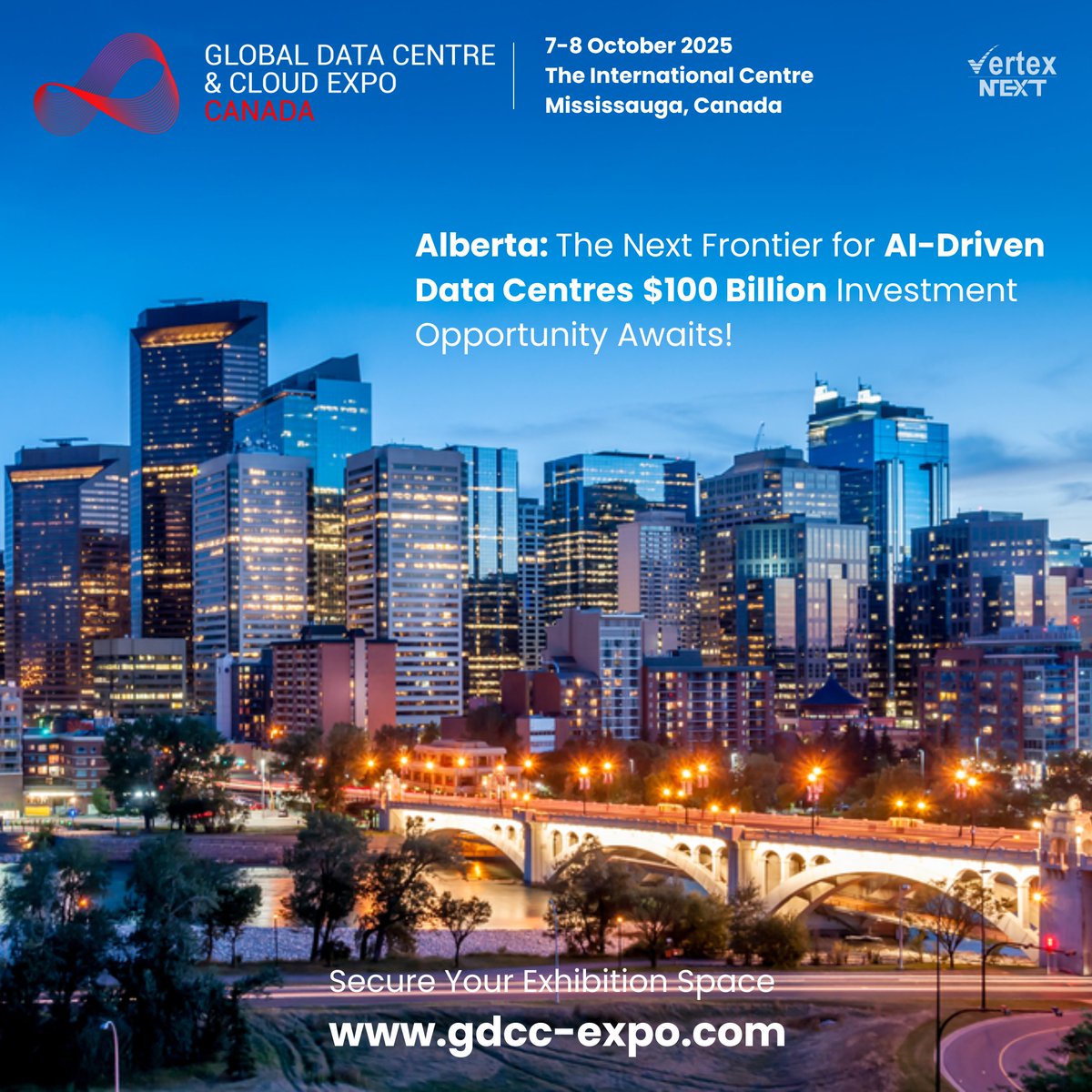GDCCEXPO's tweet photo. 📢 Secure your exhibition space today and showcase your innovations in this thriving ecosystem. Explore more at: https://t.co/ZoBPLxjxCS

Read more: https://t.co/YGqCDfxsXv

#investment #100billion #alberta #datacenter #datacentre #cloud #edgecomputing #governmentinitiatves🌟 https://t.co/kqYVfo7GCN