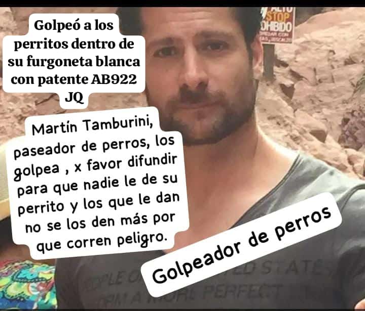 Tabyta201's tweet photo. 🚨PASEADOR GOLPEADOR HDRMP
SE HARÁ DENUNCIA🚨
URGENTE!!! Plaza Mafalda, Chacarita, Palermo, Colegiales en esa camioneta con patente AB922JQ hay un paseador de perritos que se llama Martin, paseando hoy con Alma escuche como trompeaba a un perro, lo escuche llorar y gritar, un https://t.co/6ZBsw4lDUK