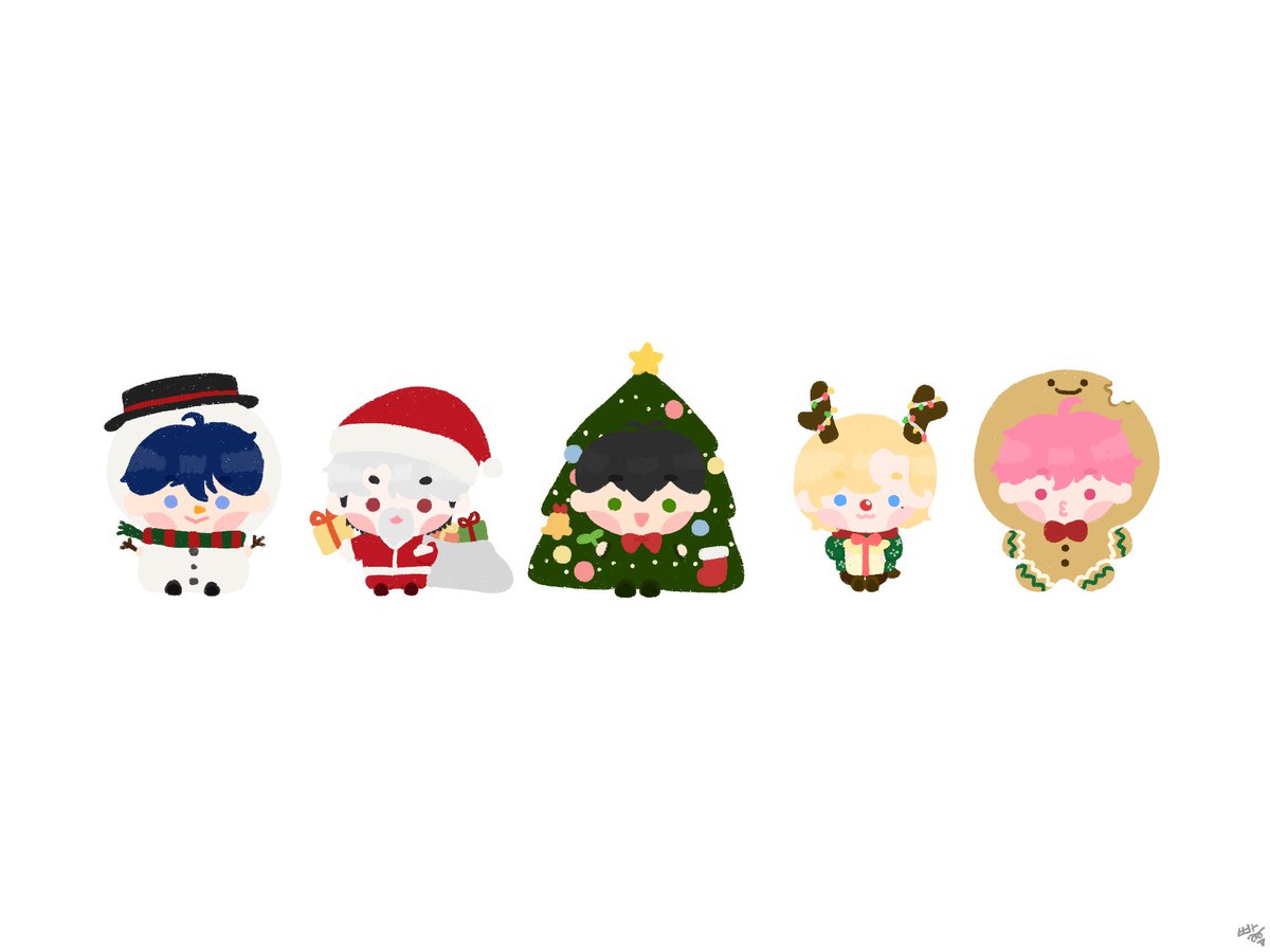 plliibbang's tweet photo. 미리 메리플리스마스🎅🏻🎄💙💜💗❤️🖤
#플레이브 #PLAVE https://t.co/6NJV9LNaDR