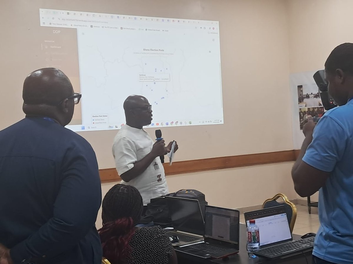 penplusbytes's tweet photo. Preparation for our DDP deployment is in Full Swing at the @CodeoElections  National Info Centre, KAIPTC!
Together, we’re safeguarding credible elections!

#VerifyWithDDP 
#DisinformShield
#GhanaDecides2024
#AHEADAfricaProject https://t.co/BJdSvNkENc