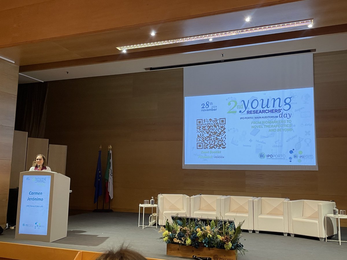 Carmen Jerónimo (@prof_cjeronimo) on Twitter photo On 28 Nov, the 2nd YRD gathered 8 guest speakers, 62 works showcased groundbreaking research, and 120 participants @ IPO Porto 🌟.
🎉 Thanks to all who contributed to this inspiring day of science!
<a href="/GEBC_IPOPorto/">Cancer Biology & Epigenetics Group_IPO Porto</a> #IPOPorto #CIIPOP #YoungResearchersDay #CancerResearch <a href="/ASPICancro/">ASPIC - Assoc. Port. de Investigação em Cancro</a> On 28 Nov, the 2nd YRD gathered 8 guest speakers, 62 works showcased groundbreaking research, and 120 participants @ IPO Porto 🌟.
🎉 Thanks to all who contributed to this inspiring day of science!
<a href="/GEBC_IPOPorto/">Cancer Biology & Epigenetics Group_IPO Porto</a> #IPOPorto #CIIPOP #YoungResearchersDay #CancerResearch <a href="/ASPICancro/">ASPIC - Assoc. Port. de Investigação em Cancro</a>