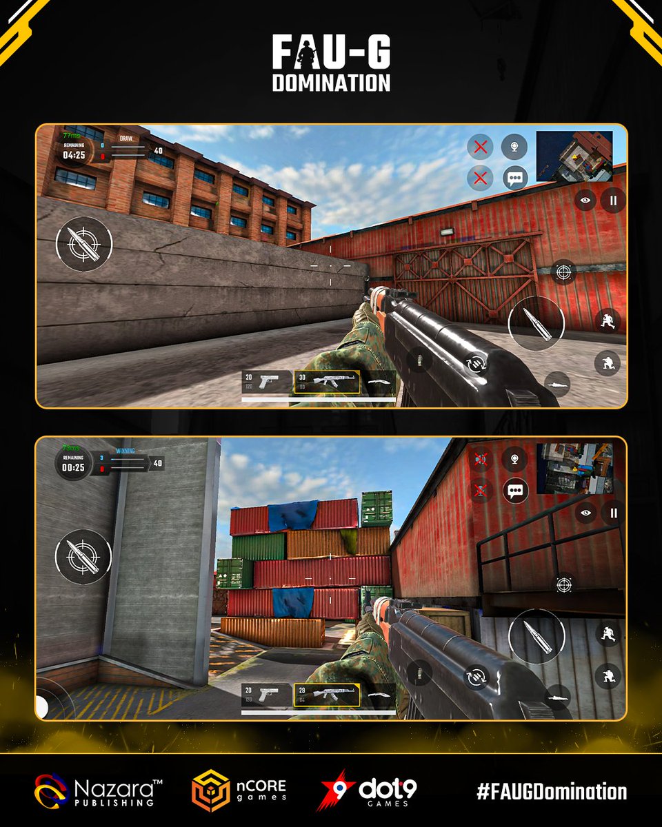 FAUGDomination's tweet photo. Ready for a bit of portside action? π
Plenty of containers means a lot of corners to clear. So always keep an eye out when playing here. π
#FAUG #FAUGDomination #FAUGGame #MadeInIndia https://t.co/sWUhE7o2qX