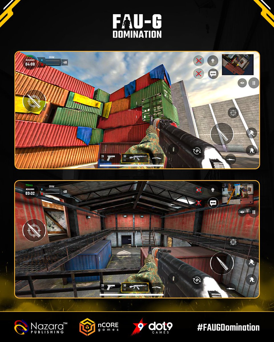 FAUGDomination's tweet photo. Ready for a bit of portside action? π
Plenty of containers means a lot of corners to clear. So always keep an eye out when playing here. π
#FAUG #FAUGDomination #FAUGGame #MadeInIndia https://t.co/sWUhE7o2qX