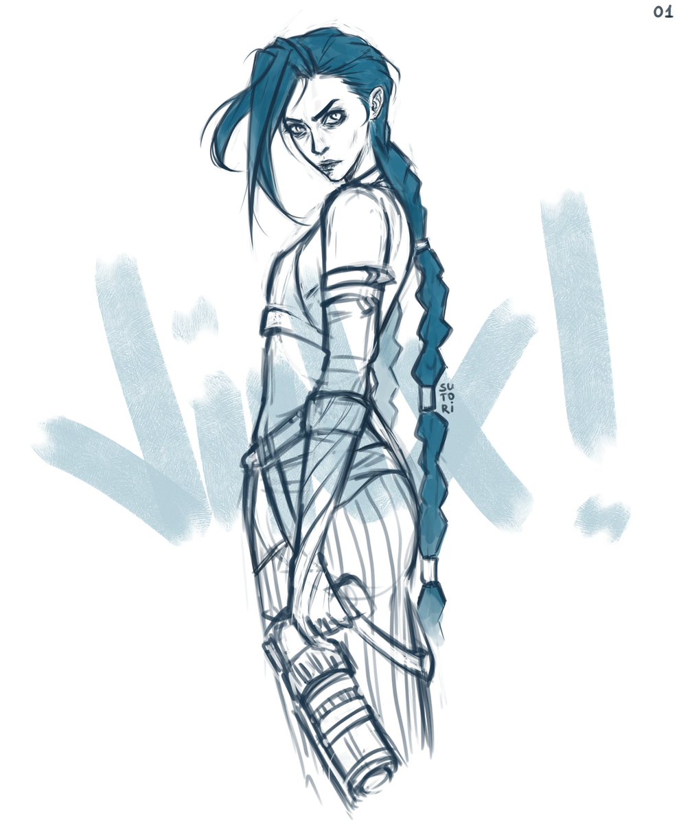 sutori__'s tweet photo. JINX! 
#Arcane https://t.co/LR5oRw9u2Y