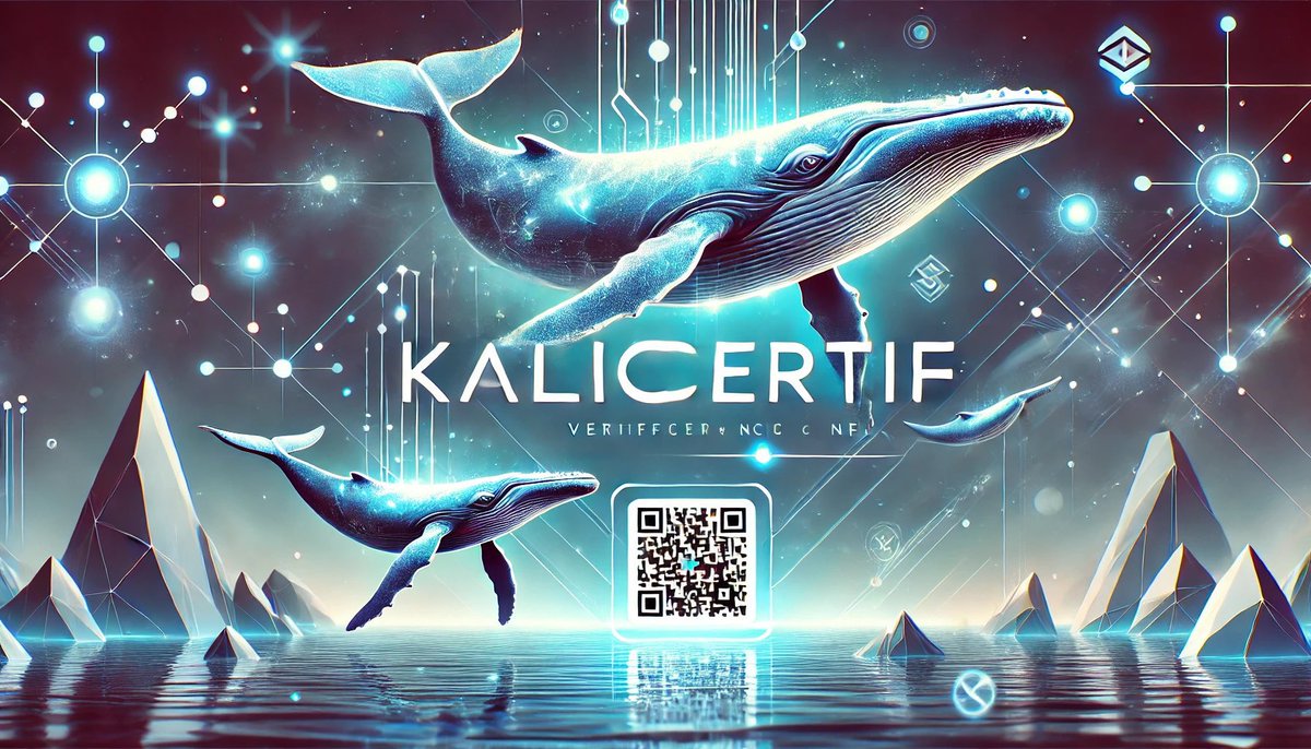 babybirdnft's tweet image. The future of art certification is here! #Kalicertif is changing the game. 🐋