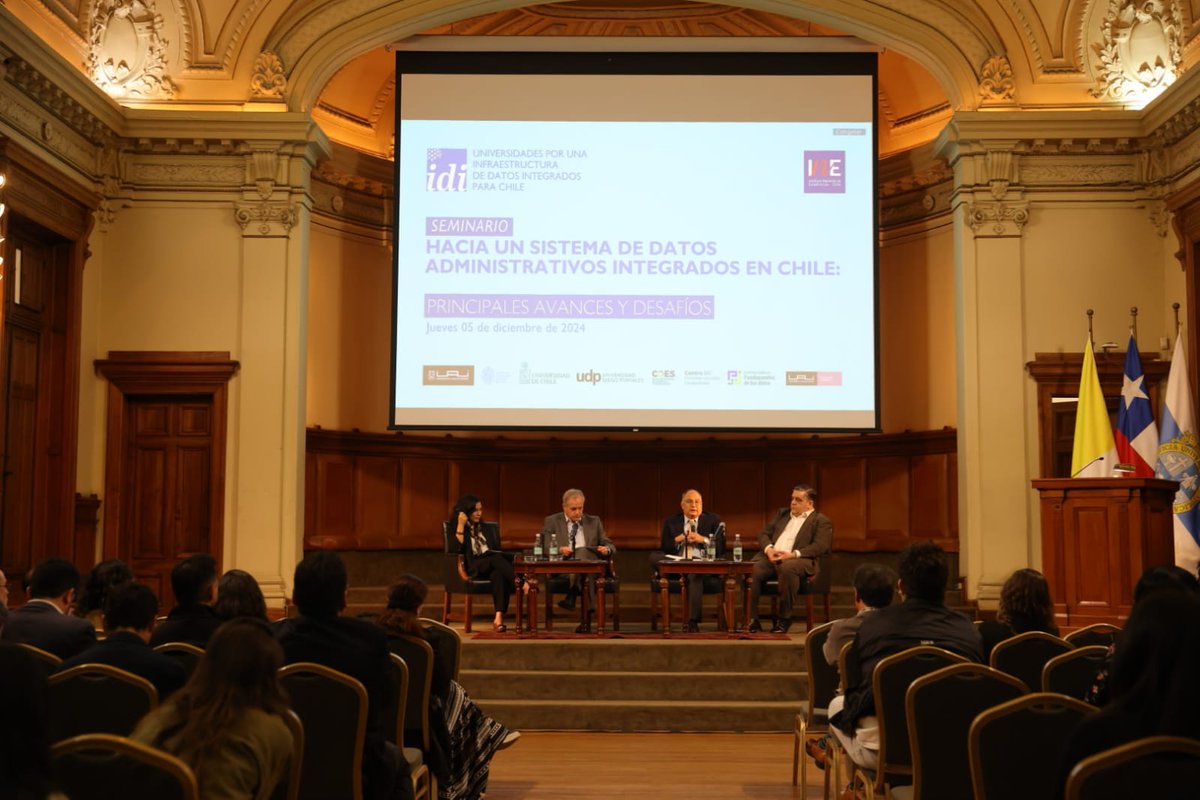 📸¡Gracias a quienes nos acompañaron en nuestro evento hacia una IDI en Chile con <a href="/INE_Chile/">INE Chile</a>, realizado en la Casa Central de la <a href="/ucatolica/">Universidad Católica</a>!🎞️Revive el seminario a través de Youtube: youtube.com/watch?v=VSwJT4…