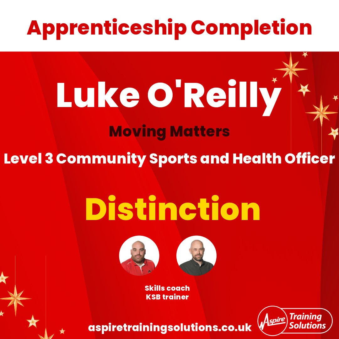 Aspire_TS's tweet photo. 📣 A huge shoutout to one of our remarkable apprentices for completing their Level 3 CSHO apprenticeship! We are proud and eagerly anticipate the positive changes they will bring to their field. 🙌The journey ahead is bright and promising!

@Moving_Matters https://t.co/Ei7z1R8Ycq