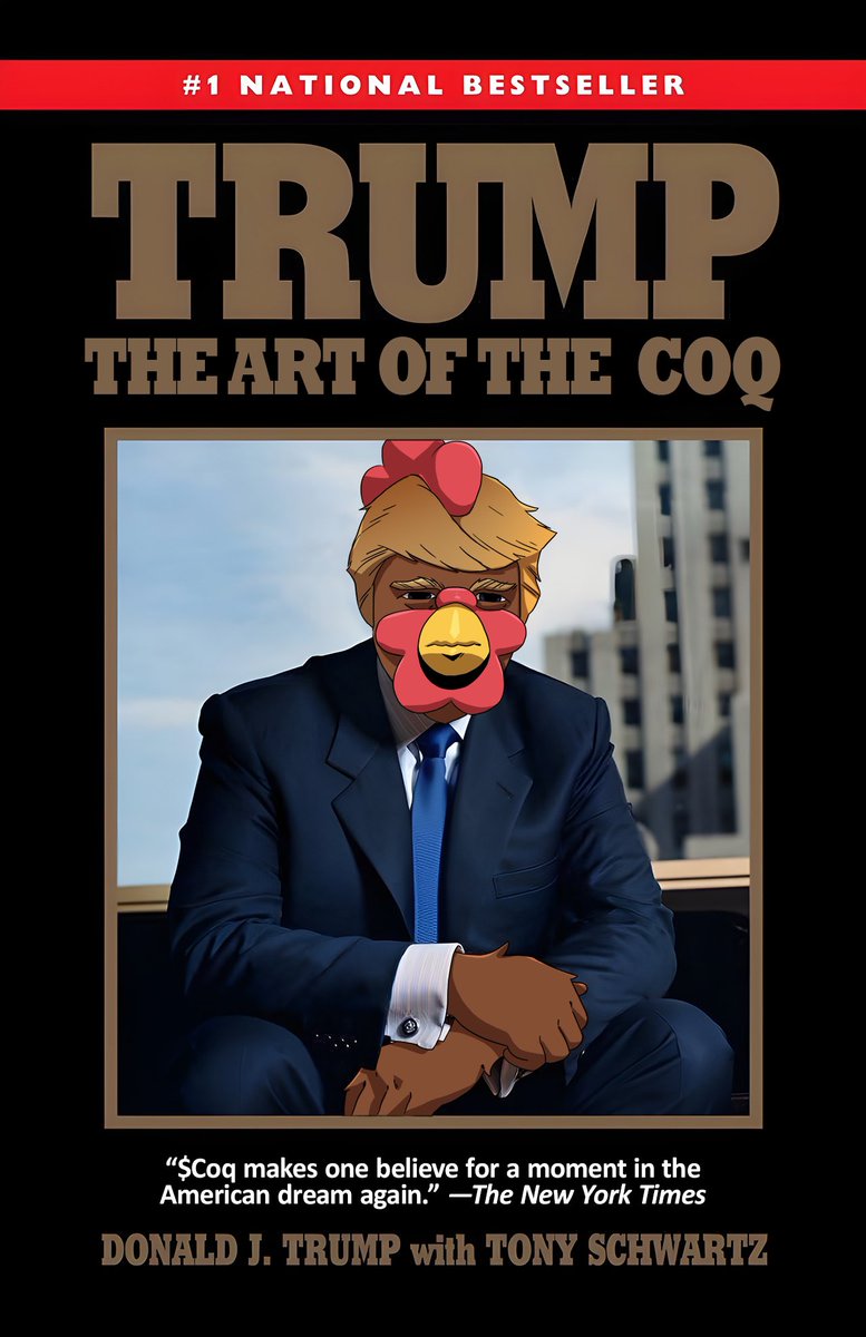 THE ART OF THE $COQ

<a href="/realDonaldTrump/">Donald J. Trump</a>