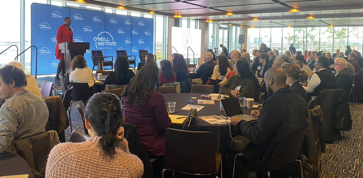 The O’Neill Institute, in collaboration with <a href="/NACDL/">NACDL</a>, presents "Policing Pregnancy: The Impact of Data and Surveillance on Reproductive Healthcare." Follow along as we live-tweet <a href="/michelebgoodwin/">Michele Goodwin</a>'s insights on the expanding role of tech surveillance in reproductive health and its