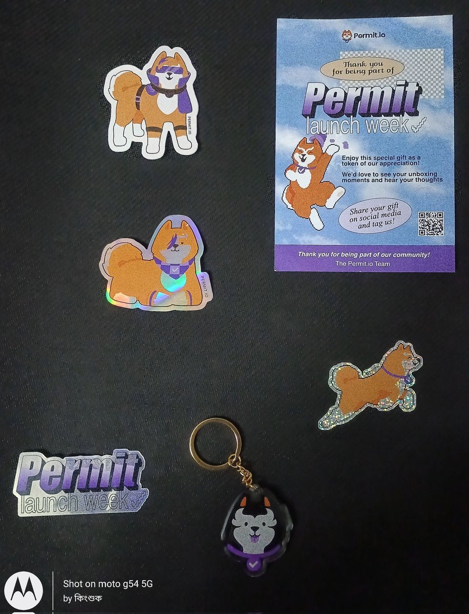 Kings_Mon's tweet photo. Got this amazing gift from @permit_io, containing a beautiful gaming pad, some stickers, keyring and a sticker book.✨

Thanks for the gift. 🎁🎉 https://t.co/peWkxy2GcY