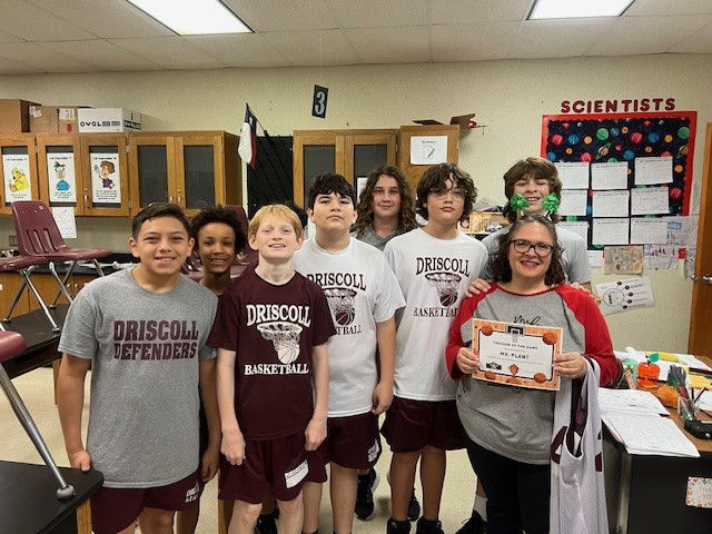 Driscoll Athletics (@driscoll_ath) on Twitter photo Congratulations to our Teacher of the Game. Thank you Ms. Plant for supporting Driscoll Athletics! <a href="/NeisdAthletics/">NEISD ATHLETICS</a> <a href="/driscollneisd/">Driscoll Middle School - North East ISD</a> Congratulations to our Teacher of the Game. Thank you Ms. Plant for supporting Driscoll Athletics! <a href="/NeisdAthletics/">NEISD ATHLETICS</a> <a href="/driscollneisd/">Driscoll Middle School - North East ISD</a>