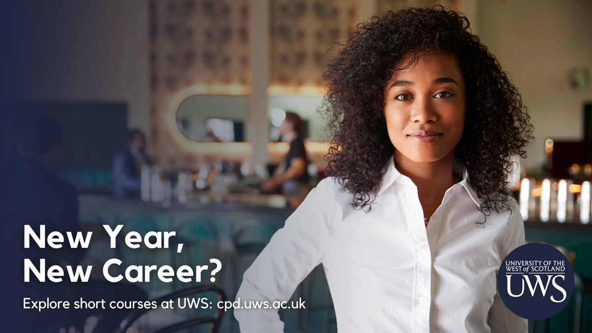 Did you know that January and February are generally considered the best months to look for a new job? 🤔

Short courses are a great way to top up your skills and refresh your CV!

We're offering fully funded places on most of our courses* 👇🏽

cpd.uws.ac.uk