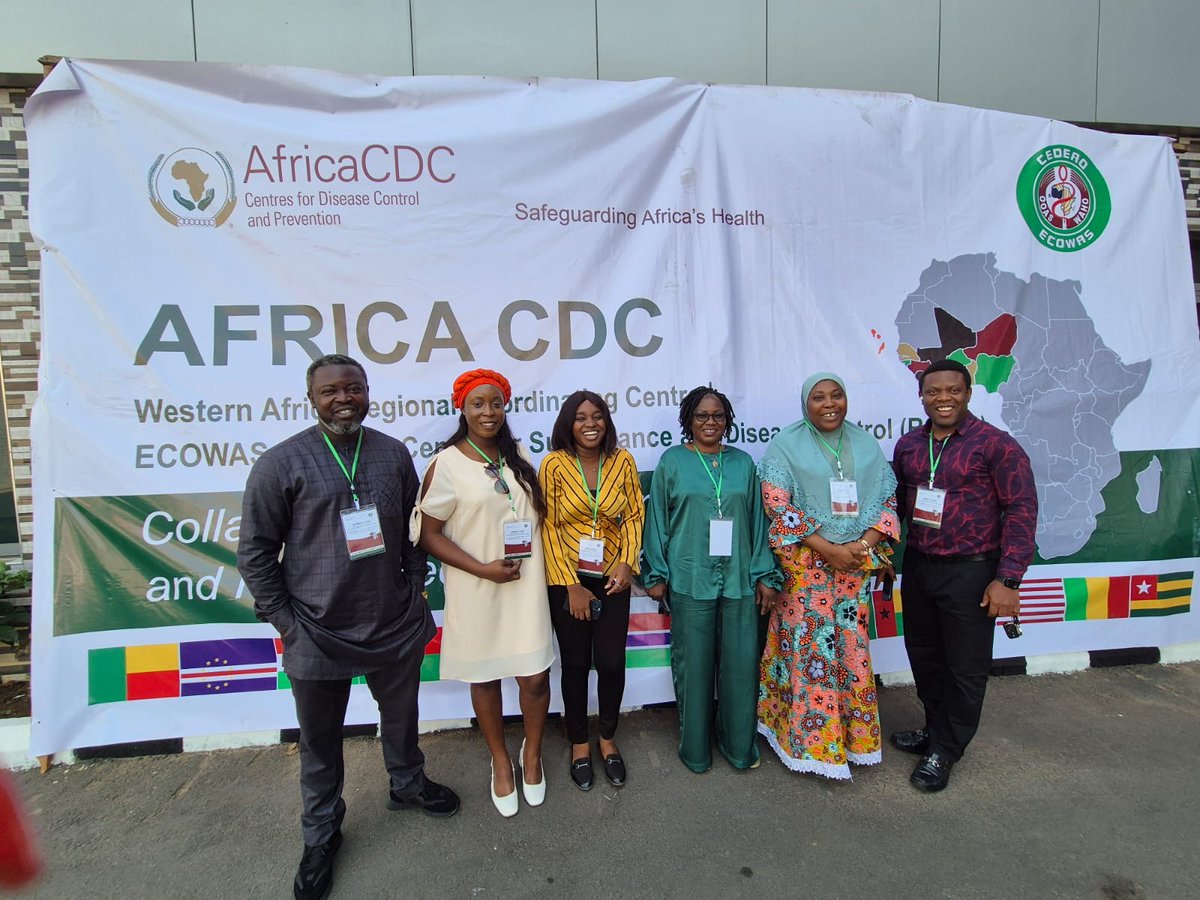 Ecowas_cdc's tweet photo. Exciting times! The Africa CDC-West Africa RCC & ECOWAS RCSDC are meeting in Abuja, Nigeria, from Dec  5-6, 2024, to collaboratively plan for 2025. Together, we're building a stronger regional health security framework for West Africa. 💪 #GlobalHealth #WestAfrica

🛡️ The goal is clear: Strengthen coordination & collaboration for effective implementation of public health priorities in West Africa. Let’s leverage the strengths of Africa CDC & ECOWAS RCSDC! #HealthSecurity #AfricaCDC

Day 1: Highlights include strategic priority presentations, identifying areas of synergy (Surveillance, Labs, EPR, NPHI, Research), & discussions on Mpox & One Health. Collaboration starts here! #RegionalHealth #PublicHealthGoals
