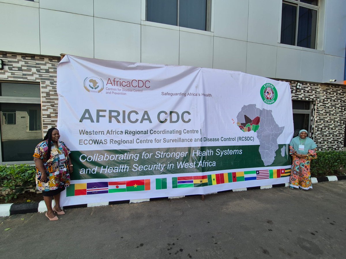 Ecowas_cdc's tweet photo. Exciting times! The Africa CDC-West Africa RCC & ECOWAS RCSDC are meeting in Abuja, Nigeria, from Dec  5-6, 2024, to collaboratively plan for 2025. Together, we're building a stronger regional health security framework for West Africa. 💪 #GlobalHealth #WestAfrica

🛡️ The goal is clear: Strengthen coordination & collaboration for effective implementation of public health priorities in West Africa. Let’s leverage the strengths of Africa CDC & ECOWAS RCSDC! #HealthSecurity #AfricaCDC

Day 1: Highlights include strategic priority presentations, identifying areas of synergy (Surveillance, Labs, EPR, NPHI, Research), & discussions on Mpox & One Health. Collaboration starts here! #RegionalHealth #PublicHealthGoals