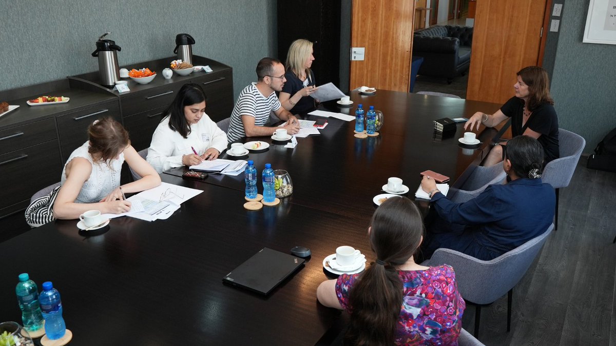 UCL_Global's tweet photo. Meet our 2024 RCS Fellows

They visited South Africa 🇿🇦 for work shadowing and knowledge exchange

- Dr Alice Tofts, @UCLPublicPolicy 
- Ella Sivyer, Research Coordination Office
- Nishat Tasnim, Research Services
- Samim Patel, @UCLHresearch
- Pablo Fernandez Medina, @UCL_IHI https://t.co/KVioR4oGY9