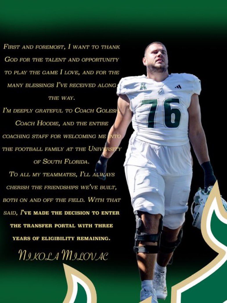 Thank you USF! 💚