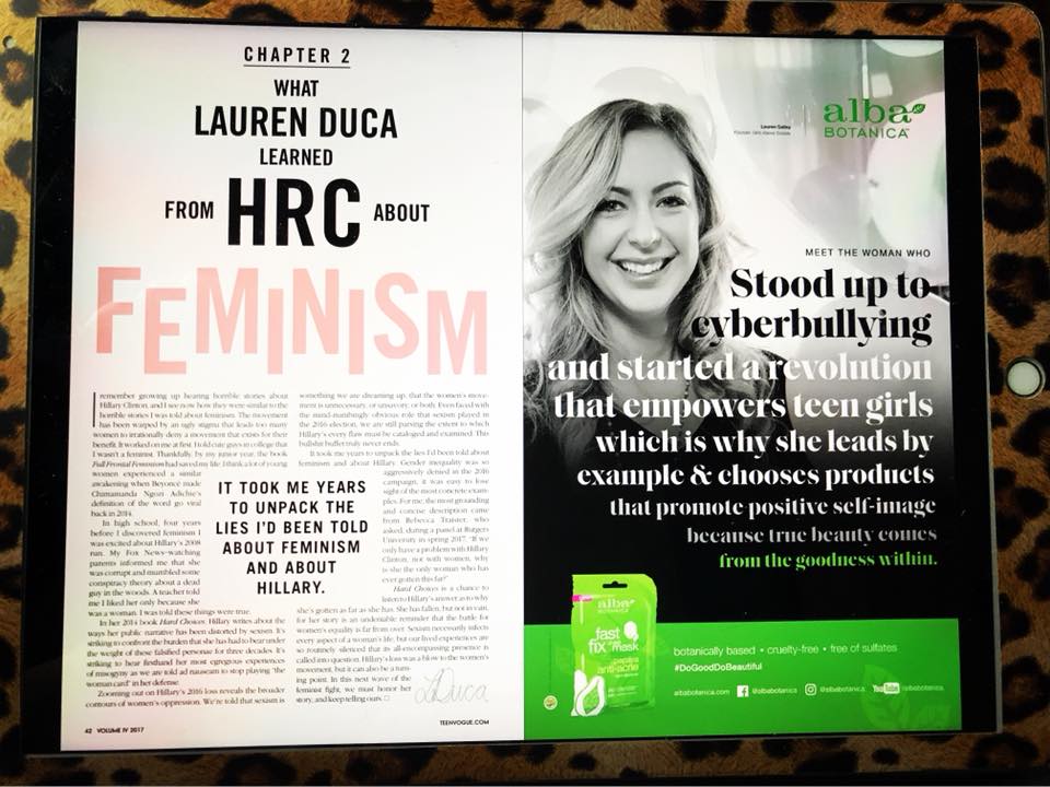 7 years ago Alba Botanica selected me as part of their #dogooddobeautiful campaign. Girls Above Society is a revolution of empowerment for today's young girls. Positive self-image is the result of our GIRL TALK Curriculum! #thursdayvibes