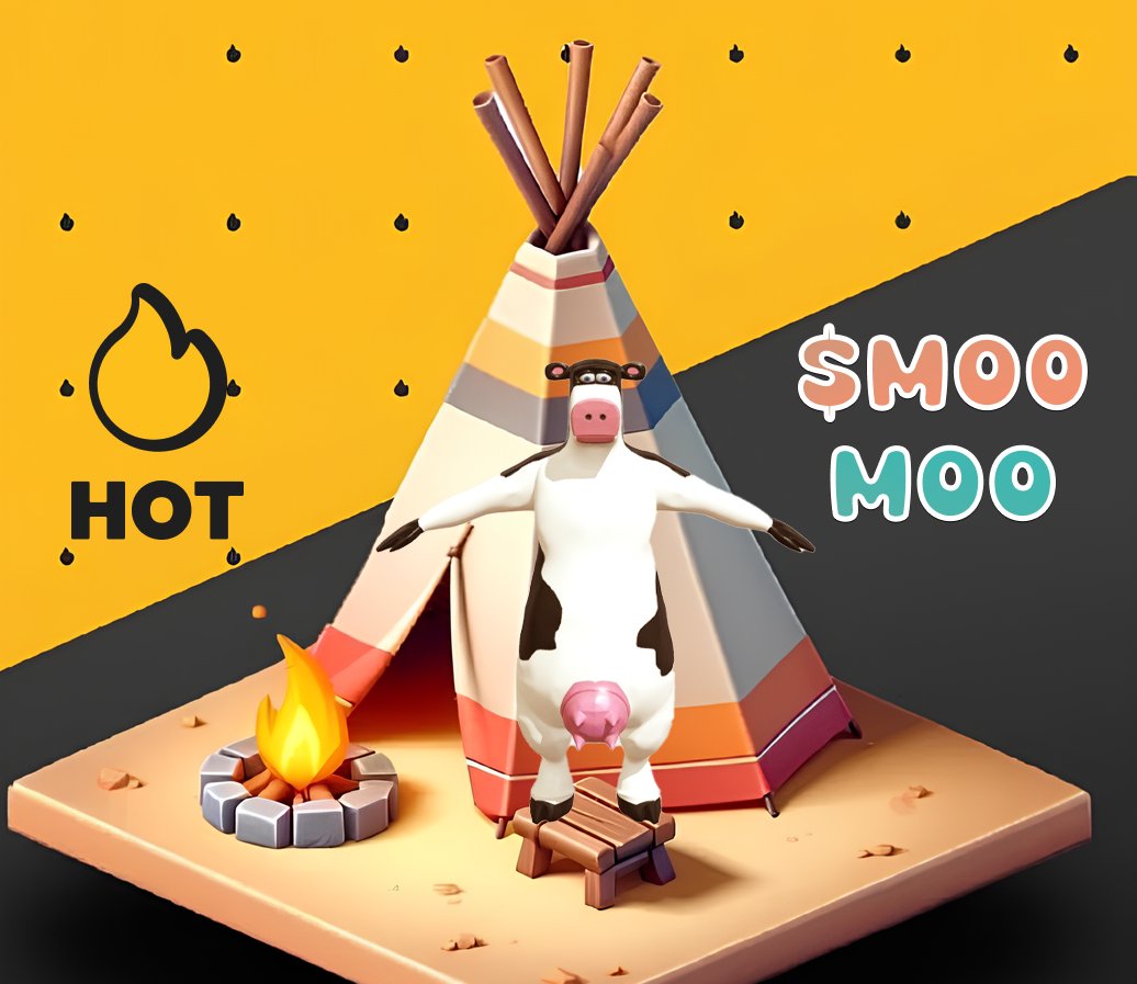 MooMooAPT's tweet photo. MOOMOO now has a village on @hotdao_ 🐮

The herd is moooving, join us🐄🐄 https://t.co/BknjEdbvON