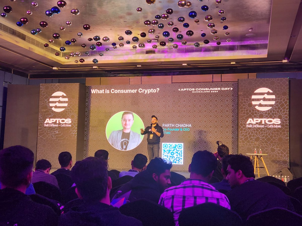 kryzel_io's tweet photo. Here at #IBW2024, celebrating innovation in blockchain technology! Huge thanks to @Aptos for such an insightful session. Always grateful to be part of this thriving and forward-thinking community. ๐ #Aptos #IndiaBlockchainWeek #Blockchain #Web3 #kryzel
@NareshKx @BasharLazaar https://t.co/dBCn63gqa9