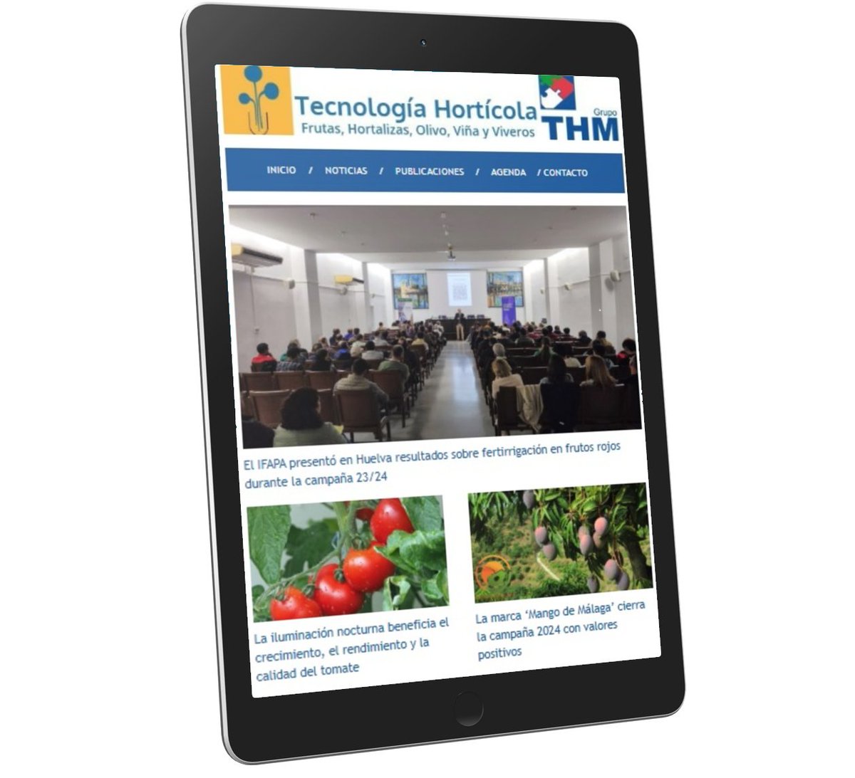 tecno_horticola's tweet photo. 🆕Ya disponible nuestro newsletter semanal #THMNoticias 🗞️📲🤯

✅Ponte al día con todas las novedades en el 🌏 de la #horticultura 🙌

#invernaderos #greenhouses #Horticulture #variedades #maquinaria #cultivos #hortalizas #fruticultura #intensivos

🔗👉https://t.co/cGGMgbtKWv https://t.co/jYi6xKSZum