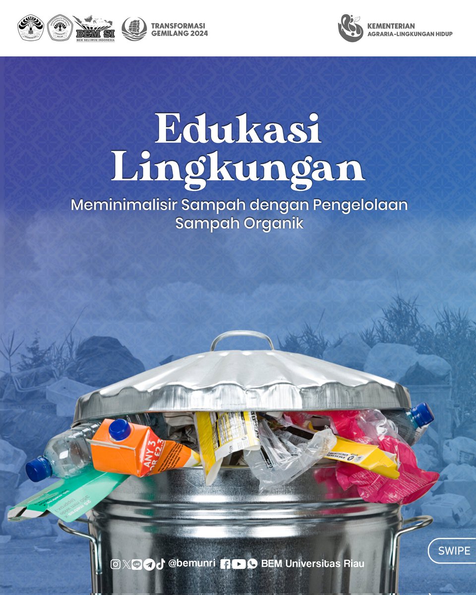 bemunri's tweet photo. [BEM UNRI KTG - EDUKASI LINGKUNGAN : MEMINIMALISIR SAMPAH DENGAN PENGELOLAAN SAMPAH ORGANIK]

Halo, Sobat Biru Langit! 👋

Cek selengkapnya di link https://t.co/tcH9lkLNlw https://t.co/XsU1RRGo0T