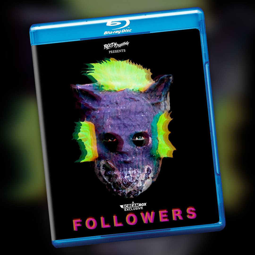 ScreamboxTV's tweet photo. SCREAMBOX Exclusive film Followers is now on Blu-ray: https://t.co/FMiA8OTgbo

It's "You're Next for the influencer generation" in the home invasion slasher imbued with timely social commentary! https://t.co/HqoXA7ddBV
