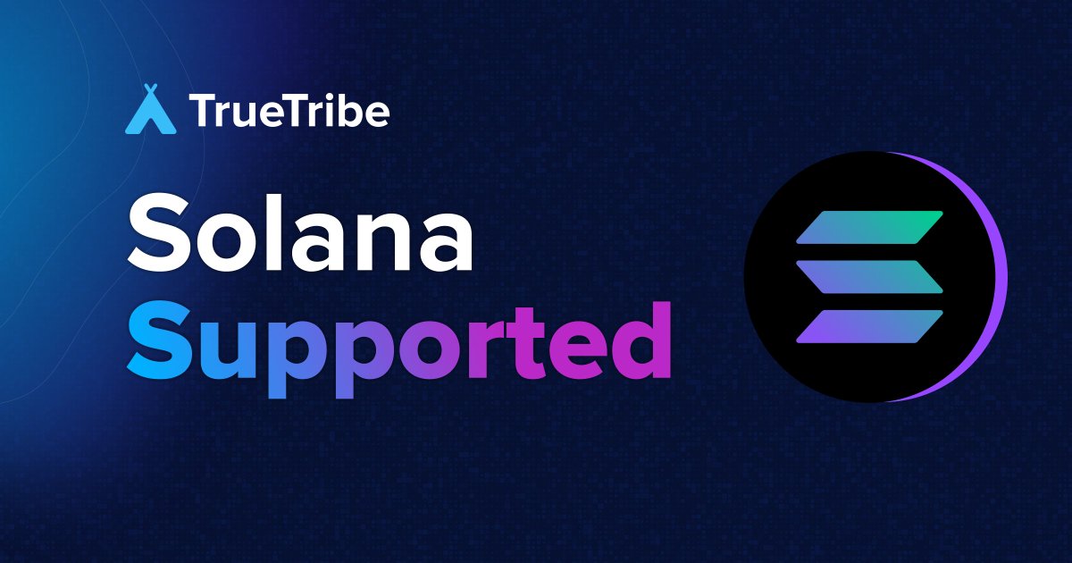 TrueTribe_xyz's tweet photo. Exciting news! TrueTribe now supports @SolanaFndn 
We’re enabling #Web3 projects on @solana to:

🚀 Launch #airdrops in hours
🎯 Target real users (not bots)
📊 Analyze results instantly

Currently supporting 30 chains &amp; more

Target real users now👇
https://t.co/VyqWF8WgpX https://t.co/erDdq9BQDf