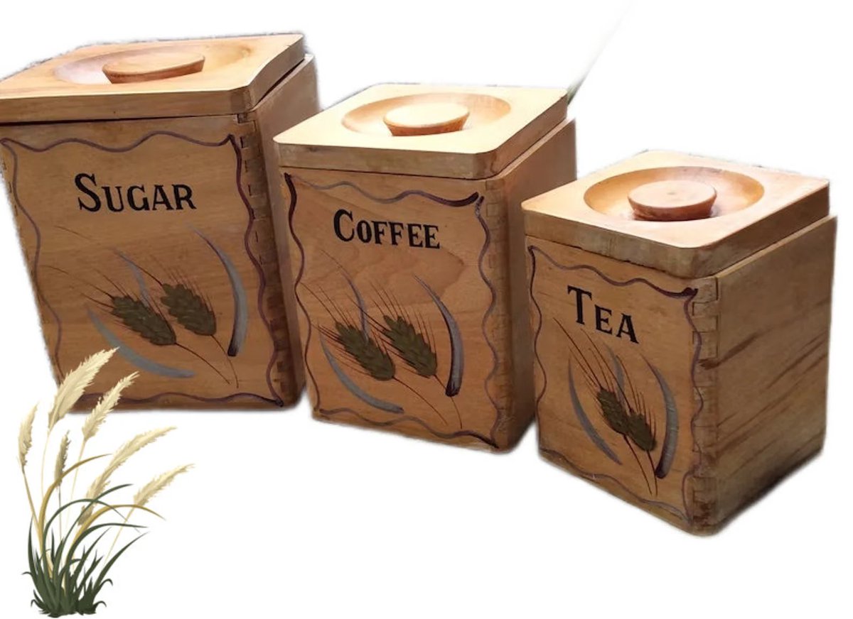 GothicGlass's tweet photo. CA$50.00
Vintage #woodencanisters #CanisterSet #wildoats #wheatkings #retrokitchen #StorageContainers #stageprops #compartments from
VintageVigo #etsy #etsyvintage #etsychristmasgifts #vintagegifts #vintagechristmas #trendingnow
https://t.co/sWaPAWitUa https://t.co/nBA0z63NAa