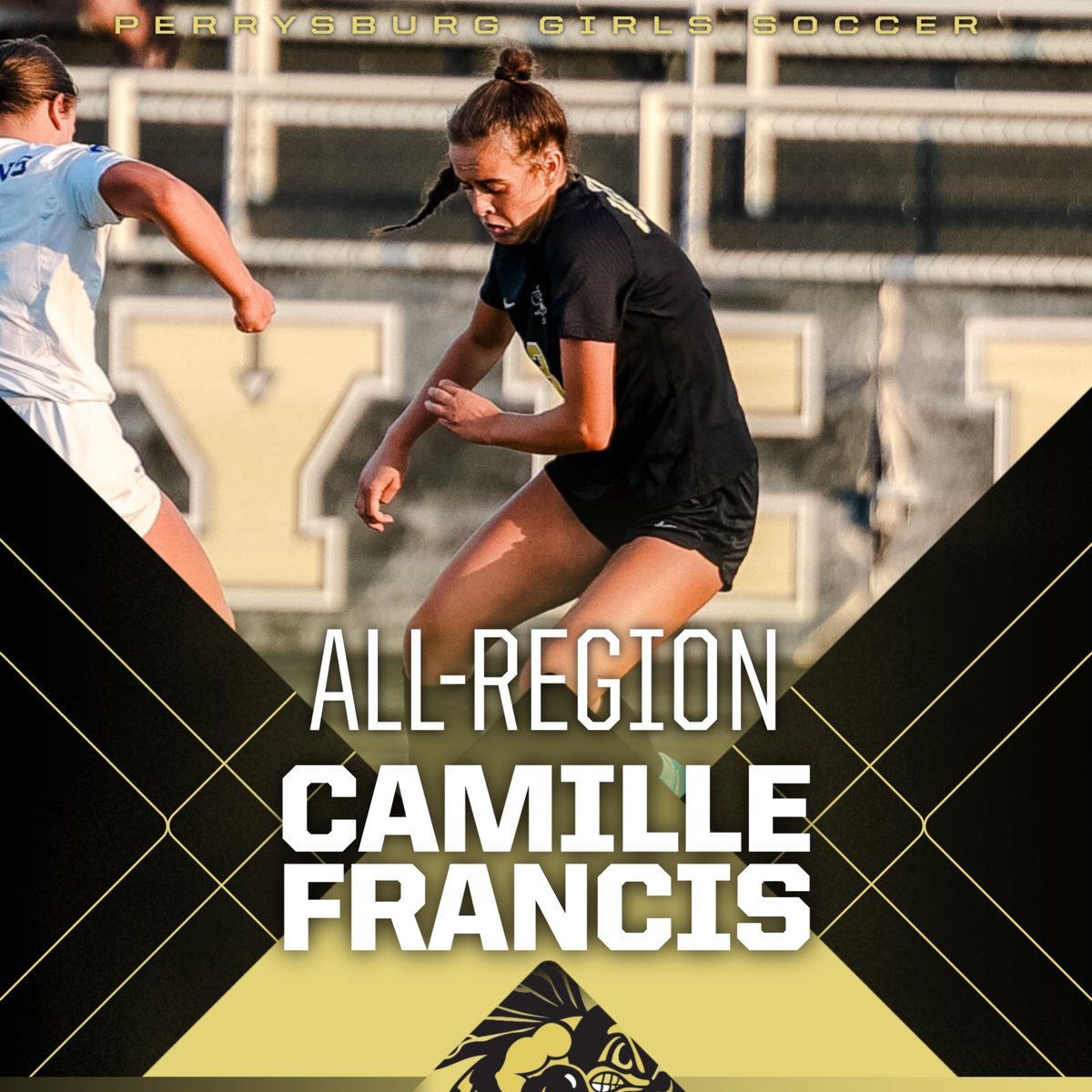 Congratulations to Camille Francis for earning All-Region Honors this year! #GoJackets

<a href="/pburggirlsoccer/">Perrysburg Girls Soccer</a>
