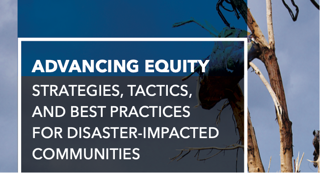 NLIHC's tweet photo. 🚨Today, @NLIHC released a new Disaster Housing Recovery Toolkit! 🚨

"Advancing Equity" compiles a comprehensive list of best practices for organizations working to reform the U.S. disaster recovery framework.
 
Get the #DHRCToolkit: https://t.co/NjkmJWsn8c https://t.co/1mtMXN96wP