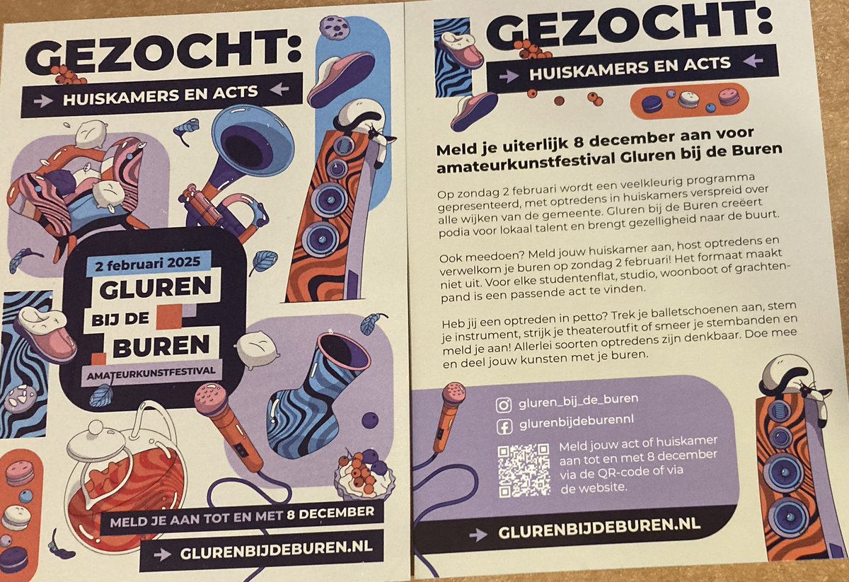 Yeah .. zondag 2 Februari 2025 kom gezellig #glurenbijdeburen #hilversum  een super gave act gevonden !! In het restaurant #wijkcentrumStJoseph !  In Januari ‘25 meer informatie.  Wie weet nog meer 🔝  Gaaf !!! Zet vast in je agendatot dan ! 💃🏼🎶🕺🏻#versawelzijn  #komerbij  ‼️🎉