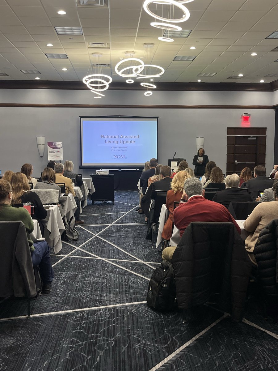 IHCA/INCAL is excited to welcome everyone to this year’s Assisted Living Symposium! Among our talented lineup of guest speakers is LaShuan Bethea, executive director of NCAL.

Thank you <a href="/LashuanBethea/">LaShuan Bethea</a> for starting the morning off strong by sharing your insights on national trends
