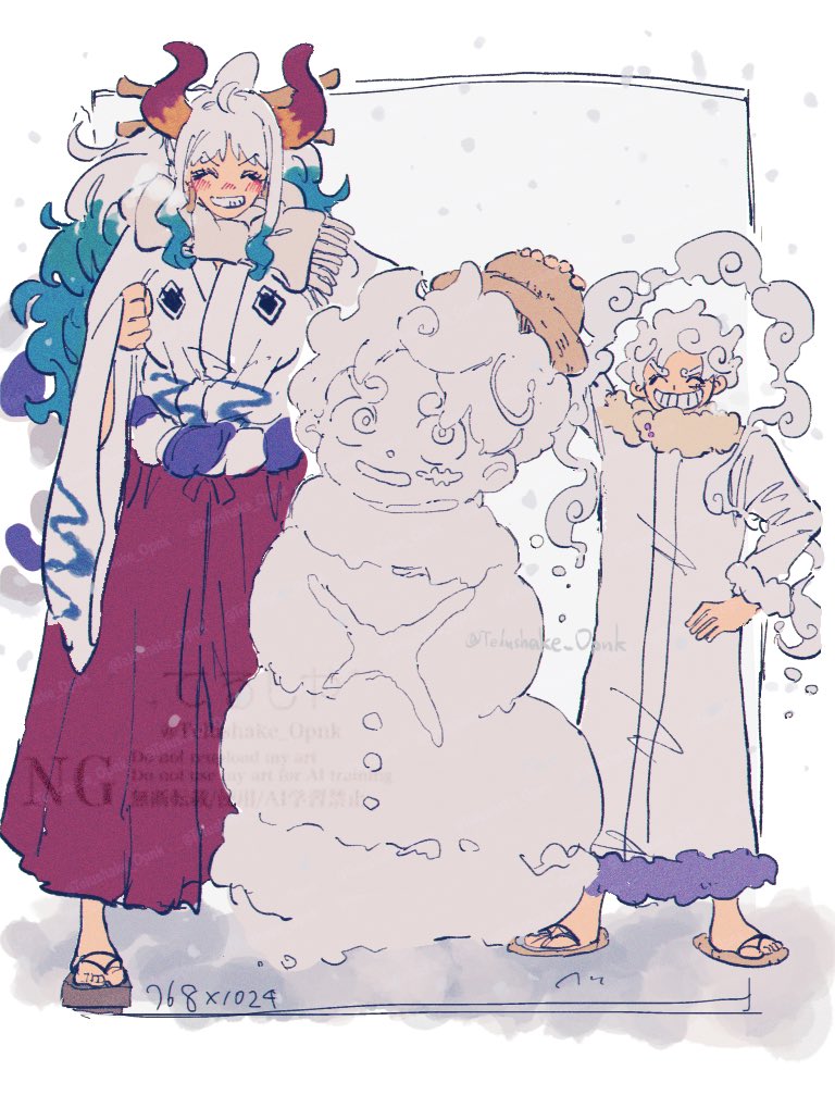 👹⛄️☀️
#ONEPIECE