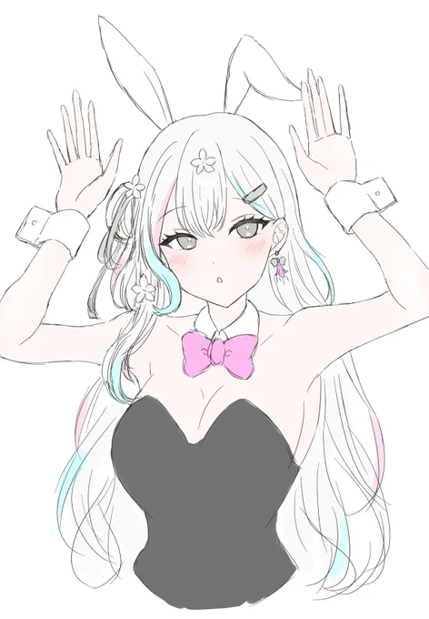 Bunny Girlのカバー良すぎて描かずにはいられなかった 