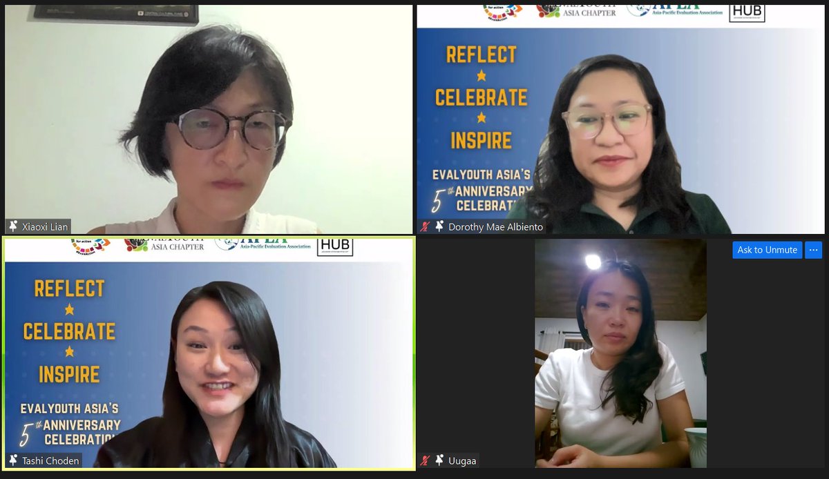 👏 A heartfelt farewell to our 4 amazing outgoing co-leads—thank you for your dedication and leadership over the years! 🌟

#EvalYouthAsia #YEEs #5YearsStrong #EYA5Years #APCHub