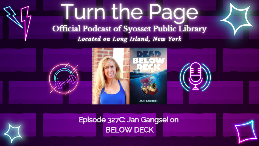 SPLTurnThePage's tweet photo. Episode 327C is here! Meghan sat down with author Jan Gangsei and discussed her upcoming YA thriller/ twisty-mystery ‘Dead Below Deck’. @JanGangsei @HarperCollins 

https://t.co/Zbyc6bEDit https://t.co/Kfft2uwVAt