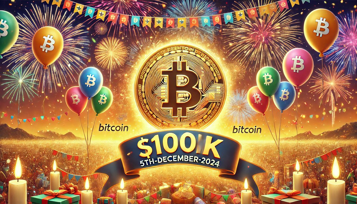 BitCoin_1Ly's tweet image. Was Waiting to Celebrate this milestone..!
So, Let&apos;s #celebrate #BitCoin&apos;s $100K Price Point.

But, Don&apos;t forget!  1 #BitCoin = 1 #BitCoin!
Eventually we can hit $1mm Price Point. But forget fiat comparison and Keep Staking #sats, #bits &amp;amp; #btc

Because, there is no Second BEST !