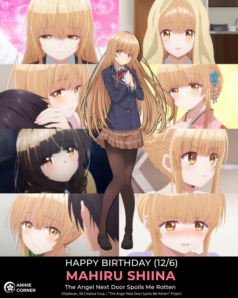 Happy birthday to the angelic best girl, Mahiru Shiina