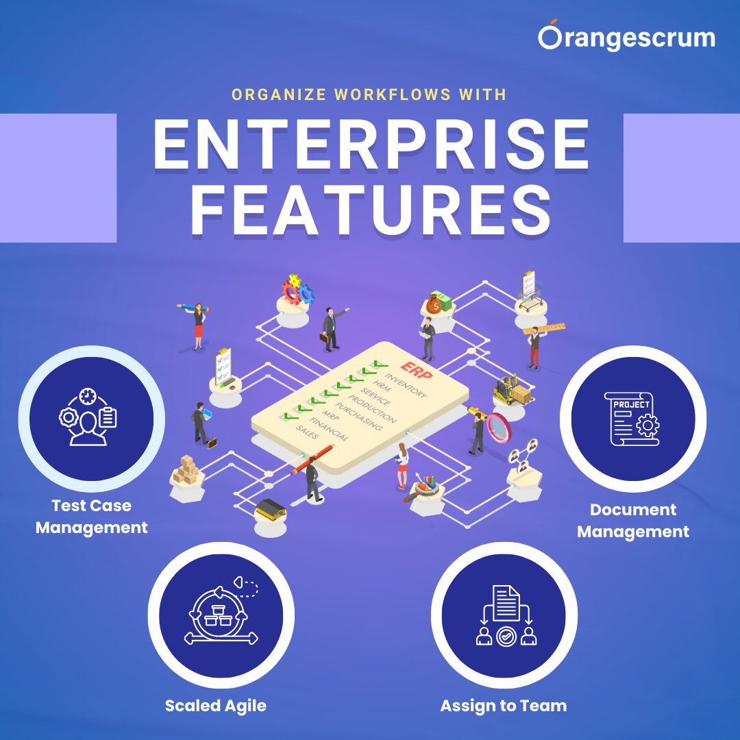 TheOrangescrum's tweet image. Streamline your business processes with robust enterprise features like Test Case Management, Document Management, Scaled Agile, and seamless Team Assignments. Simplify workflows and enhance productivity effortlessly!
#projectmanagementsoftware #agile #testcasemanagement